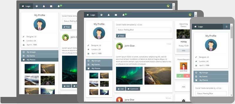 Social-Media Template